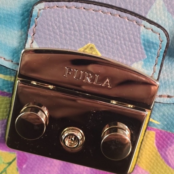 Furla - RARE* Metropolis Flamingo Convertible Satchel NWT - Picture 8 of 13